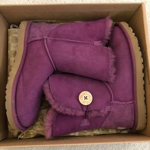 Purple Bailey Button Uggs